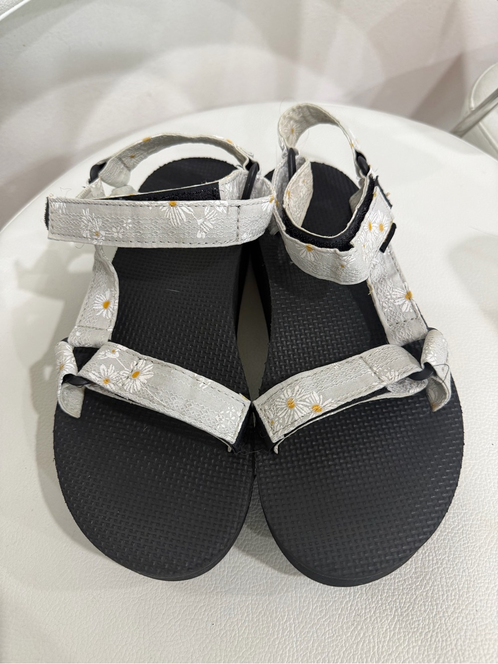 Teva Silver Daisy Strap Sandals